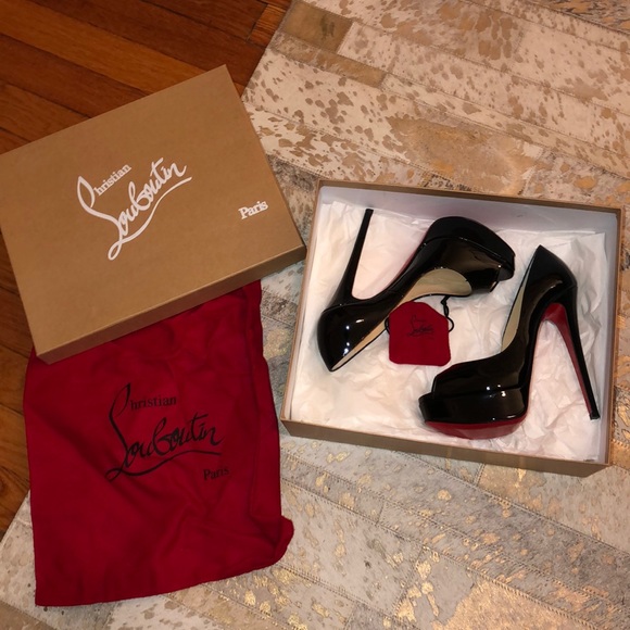 Christian Louboutin Shoes - Lady Peep Louboutins
